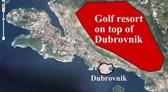 Golf resort on top of dubrovnik comparison