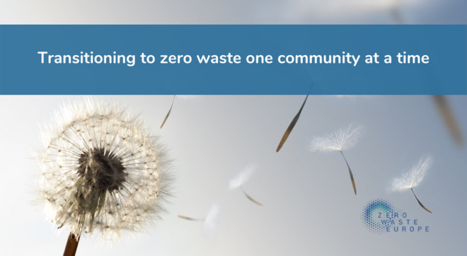 Transitioning to zero waste one community at a time